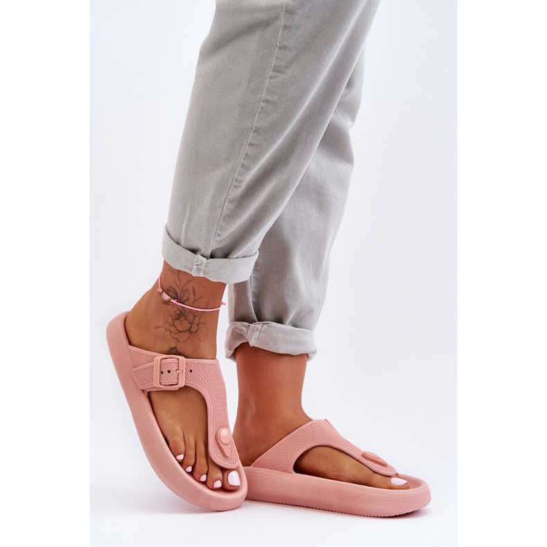 Women's Foam Flip Flops Pink Apollo 2