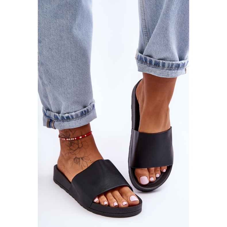 Classic Women's Slides Black Rolien 2