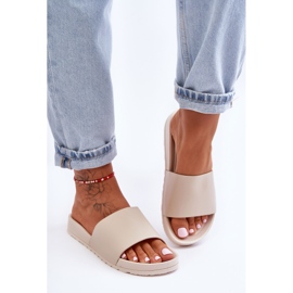 Classic Women's Slippers Beige Rolien 1