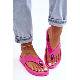 Women's Platform Flip Flops Fuchsia Bellitta pink 1