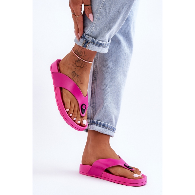 Women's Platform Flip Flops Fuchsia Bellitta pink 2