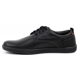 Olivier Men's casual shoes 302GT black 1 Olivier Men's casual shoes 302GT black 1