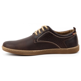 Olivier Casual men's shoes 302GT brown 1