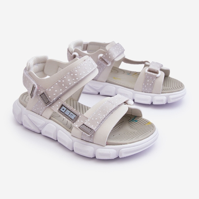 Children's Velcro Sandals Big Star LL374201 Grey 1 Children's Velcro Sandals Big Star LL374201 Grey 1