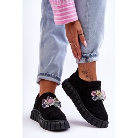PS1 Fashionable Slip-On Sports Shoes With Black Desire Decoration 1