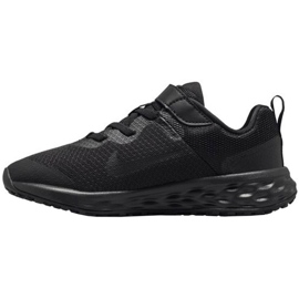 Nike Revolution 6 Jr DD1095 001 shoes black 2