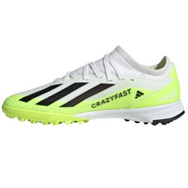 Adidas X Crazyfast.3 Tf Jr IE1568 football shoes white white 2