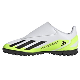 Adidas X Crazyfast.4 Vel Tf Jr IE4060 football boots white white 1