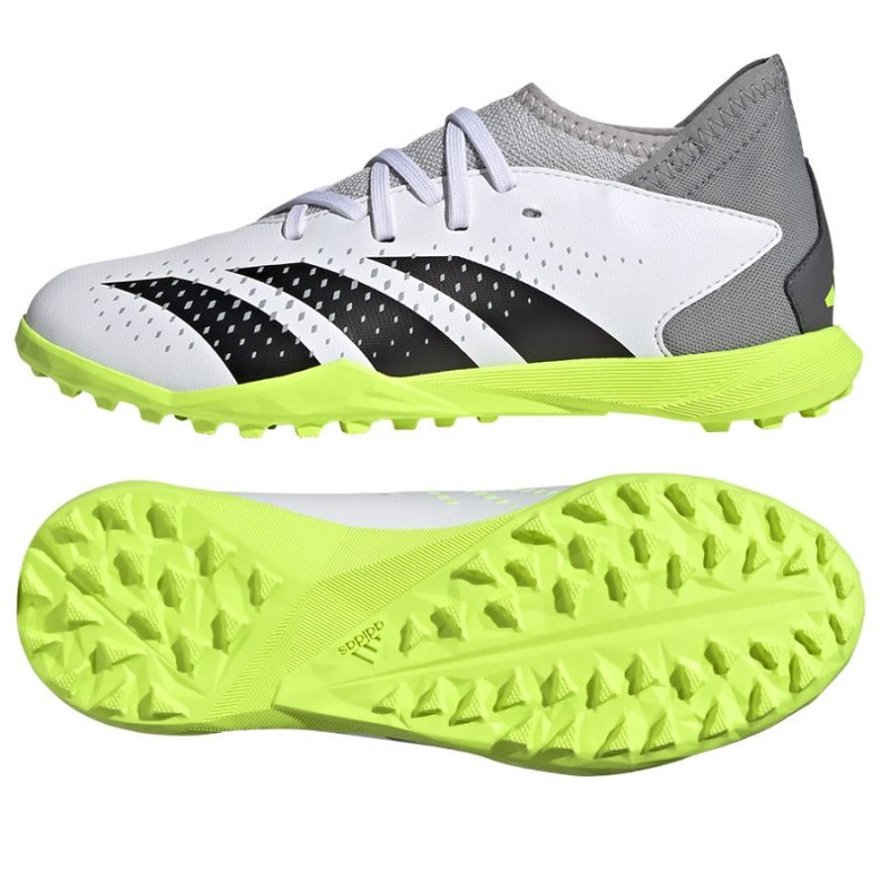 Adidas Predator Accuracy.3 Tf Jr IE9450 shoes white white 1