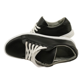 Vriston Black men's leather sneakers 5 Vriston Black men's leather sneakers 5