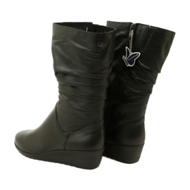 Caprice Walking On Air short wedge boots 25417-41 022 black 3 Caprice Walking On Air short wedge boots 25417-41 022 black 3