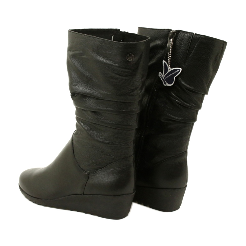 Caprice Walking On Air short wedge boots 25417-41 022 black 3 Caprice Walking On Air short wedge boots 25417-41 022 black 3