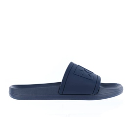 Men's navy blue rubber beach slippers Big Star DD174688 2