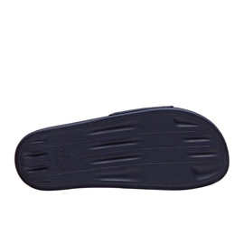 Men's navy blue rubber beach slippers Big Star DD174701 1