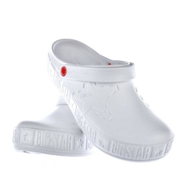 Men's slippers kroks white Big Star II175003 2