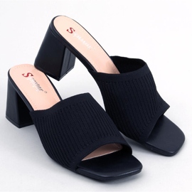 Greet Black heeled sandals 2