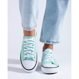 Shelovet classic mint sneakers green 1 Shelovet classic mint sneakers green 1