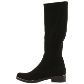 Women's boots over the knee Stretch Black Caprice 25510-41 044 5