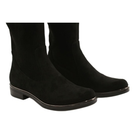Women's boots over the knee Stretch Black Caprice 25510-41 044 7