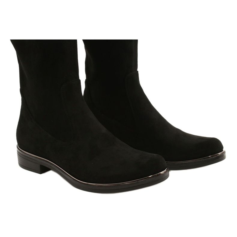 Women's boots over the knee Stretch Black Caprice 25510-41 044 7
