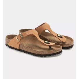 Birkenstock Gizeh Bs W 1025062 slippers brown 1