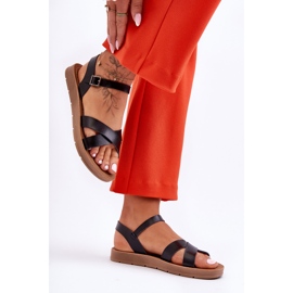 Classic Black Talisma Women's Leather Sandals 1 Classic Black Talisma Women's Leather Sandals 1