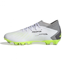 Adidas Predator Accuracy.3 Mg M IE9484 football shoes white-grey white 1