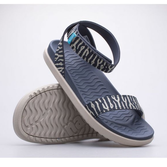 Native Juliet Print Sandals W 61309801-8983 blue 1