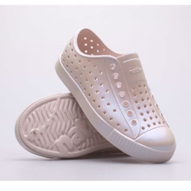 Native Jefferson Iridescent Youth Jr 15100104-5505 shoes pink 1 Native Jefferson Iridescent Youth Jr 15100104-5505 shoes pink 1