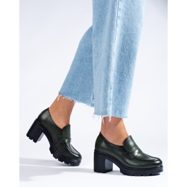 W. Potocki Dark green brogues from Potocki 1