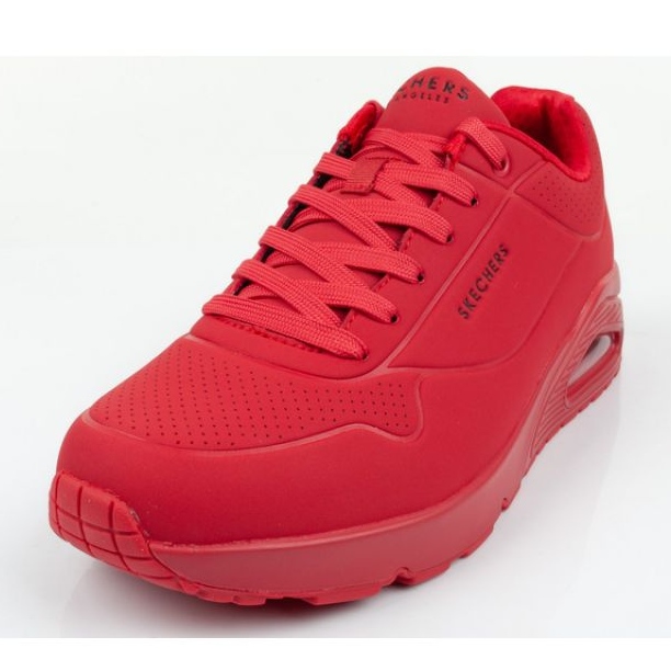 Skechers memory foam sales red