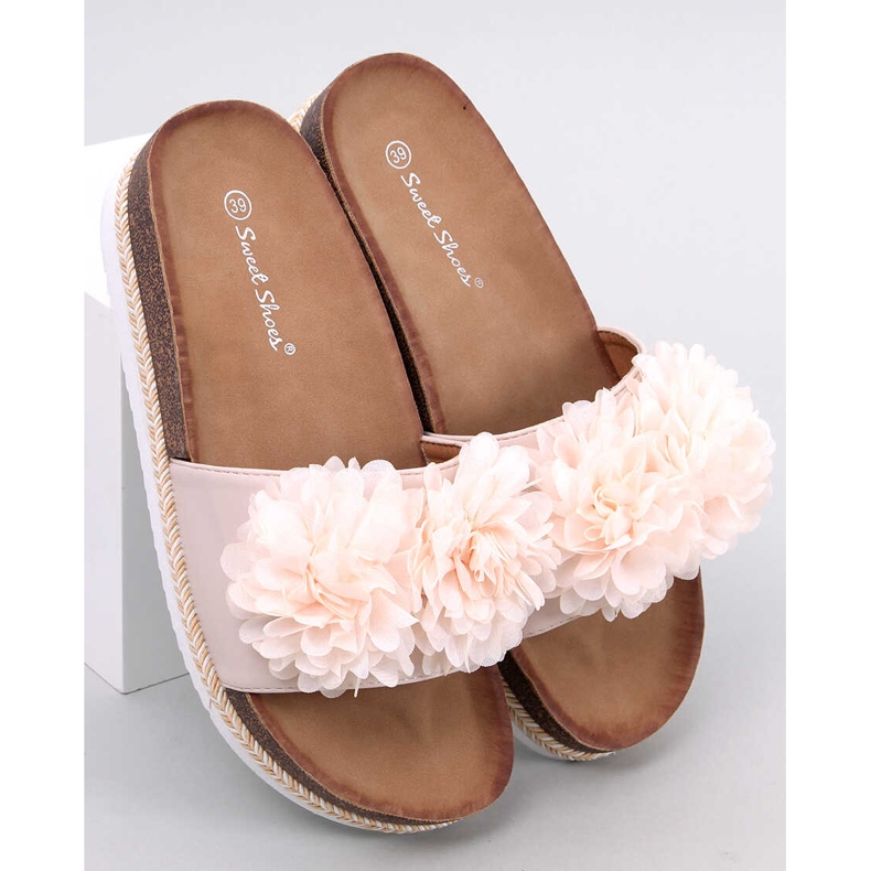 South Beige Flower Slippers 1 South Beige Flower Slippers 1