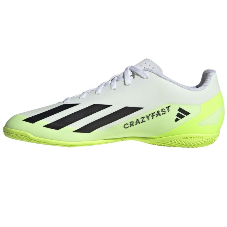 Adidas X Crazyfast.4 In M IE1586 football shoes white white 1 Adidas X Crazyfast.4 In M IE1586 football shoes white white 1