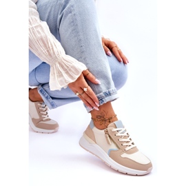 PA1 Women's Sports Shoes With Zipper Beige Larisa 4