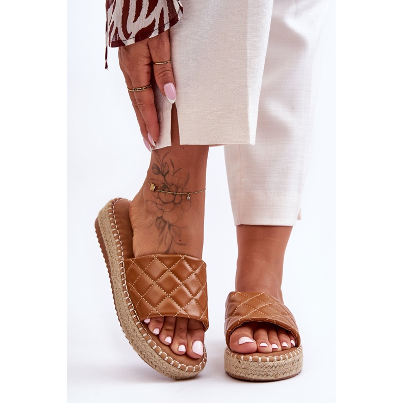 Women's Camel Lullaby Platform Slippers brown 2