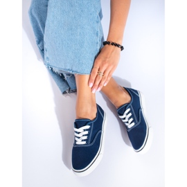 SHELOVET Women's sneakers blue 2