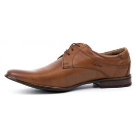 KOMODO Men's formal leather shoes 877L brown 1