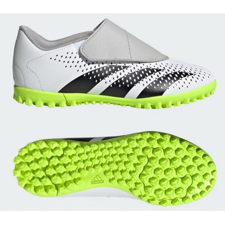 Adidas Predator Accuracy.4 Vel Tf Jr IE9435 shoes white white 1