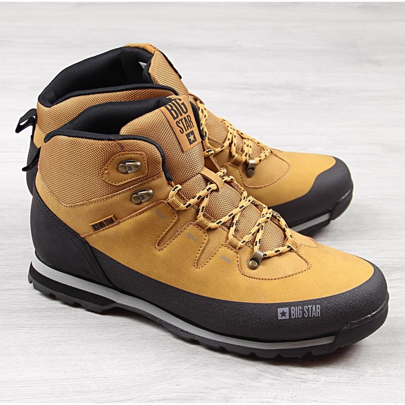 Camel Big Star EE174438 men's insulated boots yellow 1 Camel Big Star EE174438 men's insulated boots yellow 1