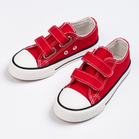 Children's red Shelovet velcro sneakers 1 Children's red Shelovet velcro sneakers 1