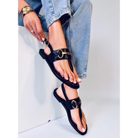 Flaim Black flip-flops 2