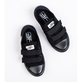 SHELOVET Black children's sneakers with 3F Velcro 1 SHELOVET Black children's sneakers with 3F Velcro 1