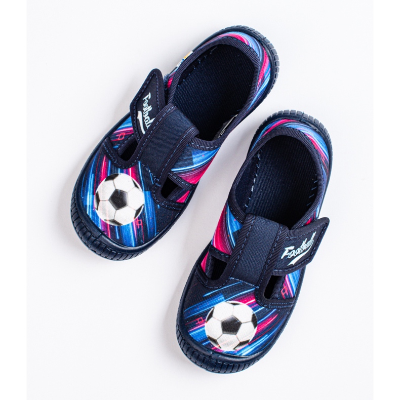 SHELOVET Velcro slippers for a boy 3F multicolored 1