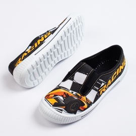 SHELOVET Slippers for a boy 3F auto black 1