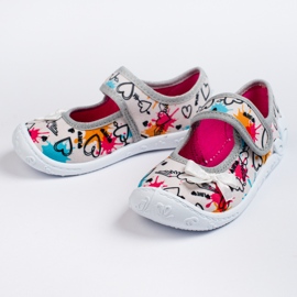 SHELOVET Multicolored 3F slippers for girls 1