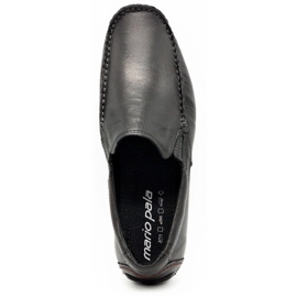 Olivier Men's loafers 763 black grain 1