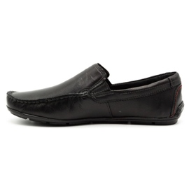 Olivier Men's loafers 763 black grain 2