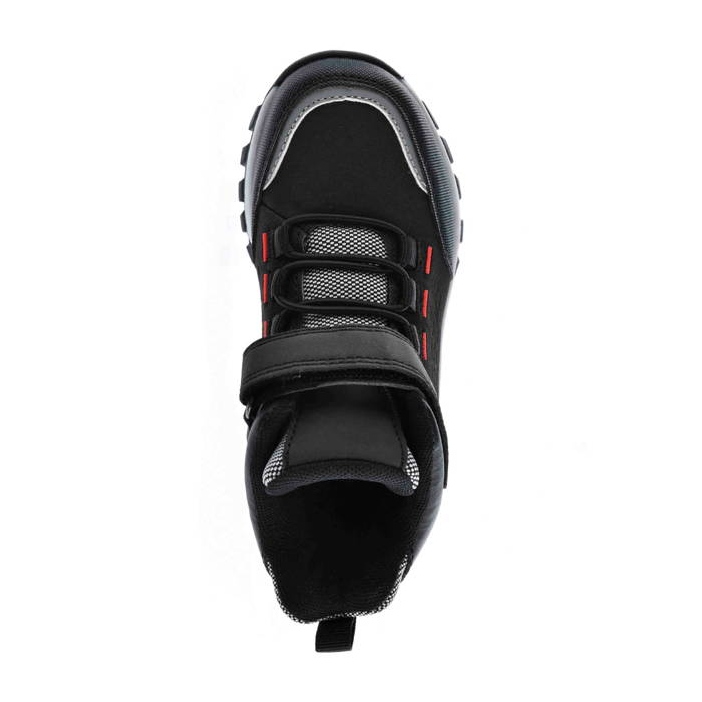 Black Big Star ankle boots for boys KK374121 1