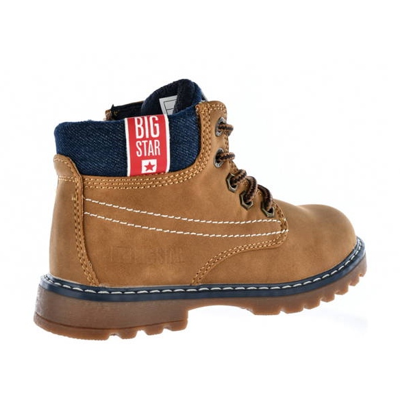 Boys' boots insulated camel Big Star KK374130 yellow 1 Boys' boots insulated camel Big Star KK374130 yellow 1