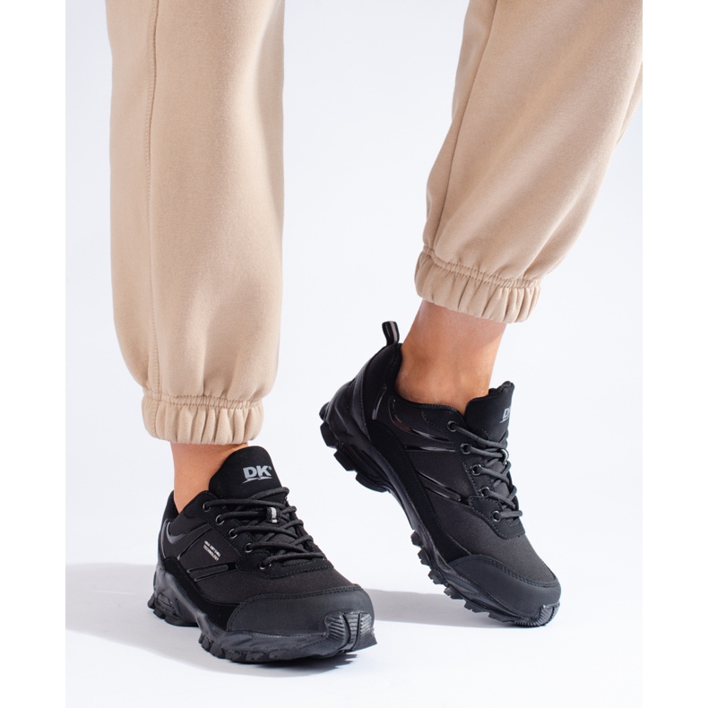 DK black sports trekking shoes for women 1 DK black sports trekking shoes for women 1